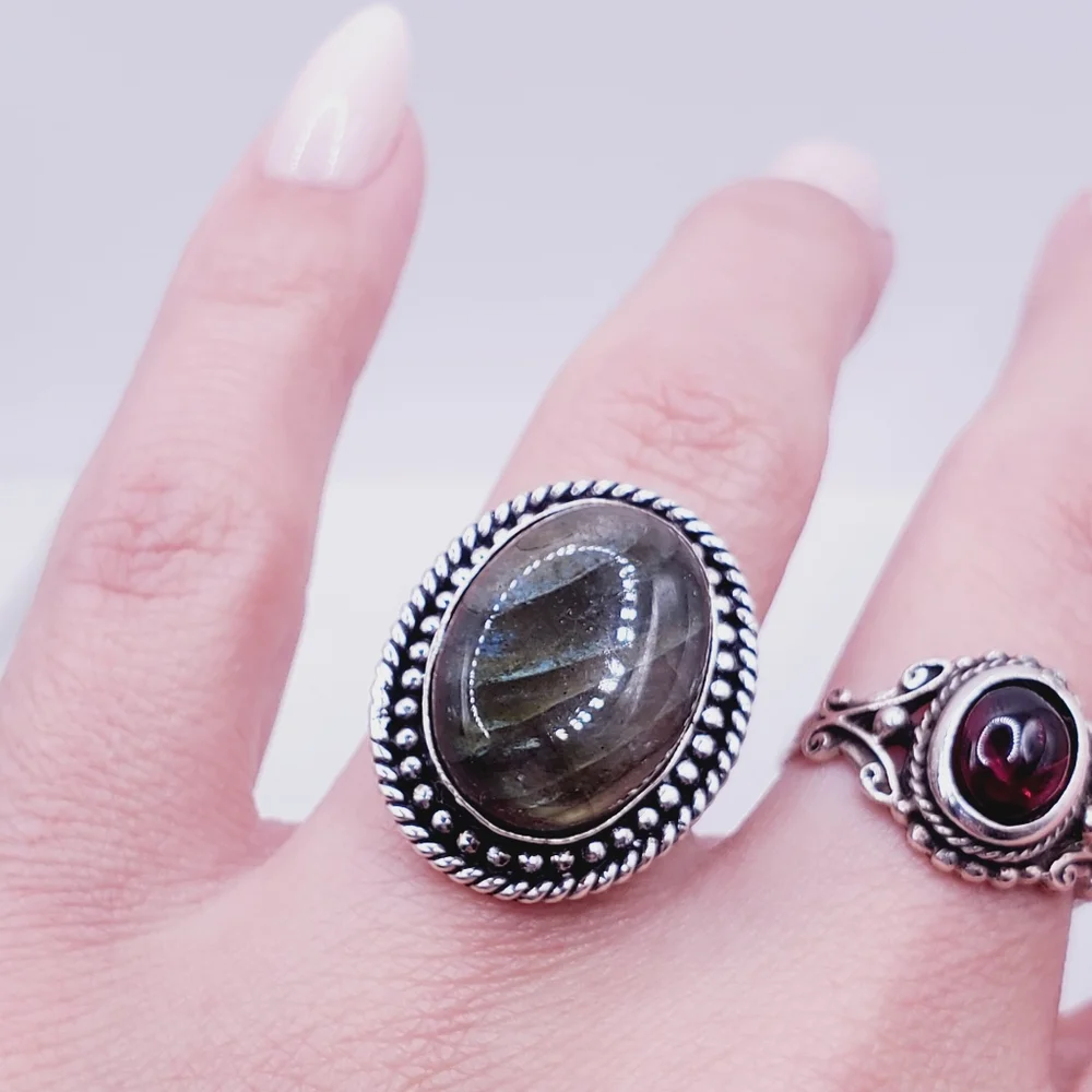 Labradorite Ring